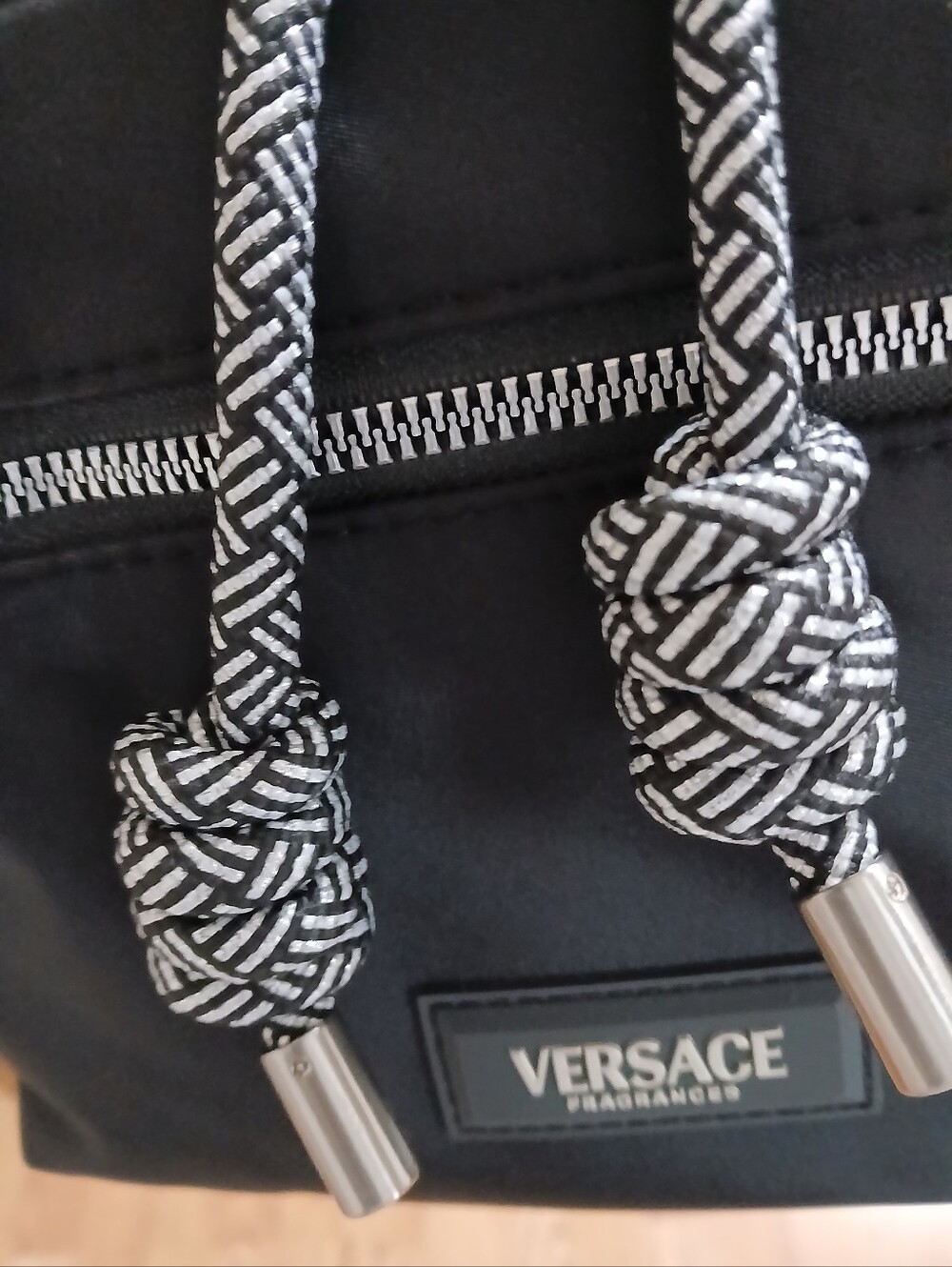 Versace Parfums Nylon Drawstring Backpack - Picture 2 of 7